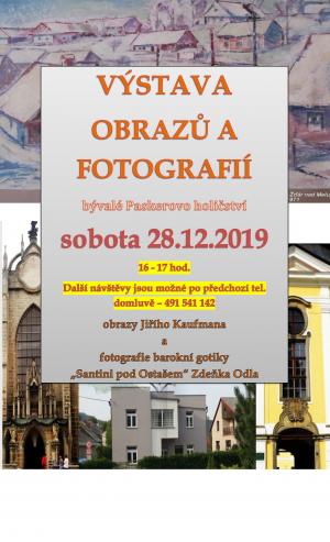 Výstava obrazů - Paskerovo holičství 1